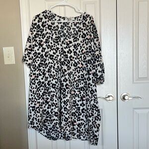 Show Me Your Mumu Leopard Print Tunic Top/Dress